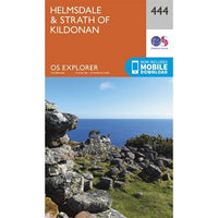 OS Explorer Map 444 - Helmsdale and Strath of Kildonan