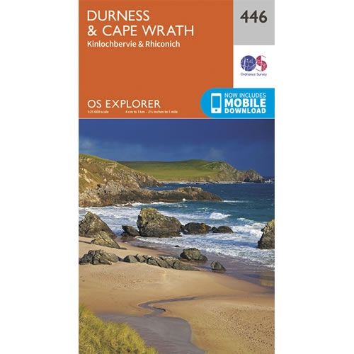 OS Explorer Map 446 - Durness and Cape Wrath