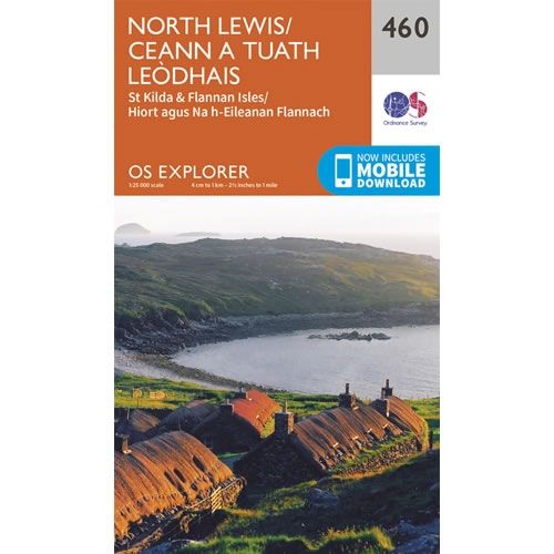 OS Explorer Map 460 - North Lewis and St Kilda