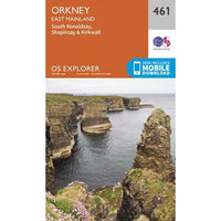 OS Explorer Map 461 - Orkney, East Mainland