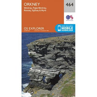 OS Explorer Map 464 - Orkney and Westray