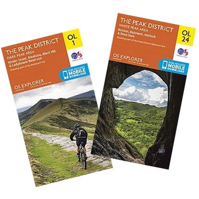 Peak District OS Map Pack