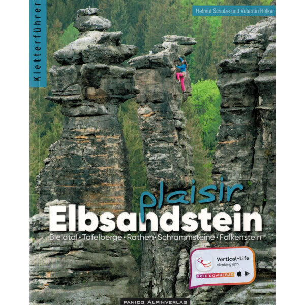 Plaisir Elbsandstein Rock Climbing Guidebook