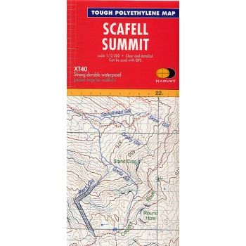 Scafell Summit Map