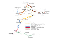 Severn and Avon Pearson Canal Companion Map