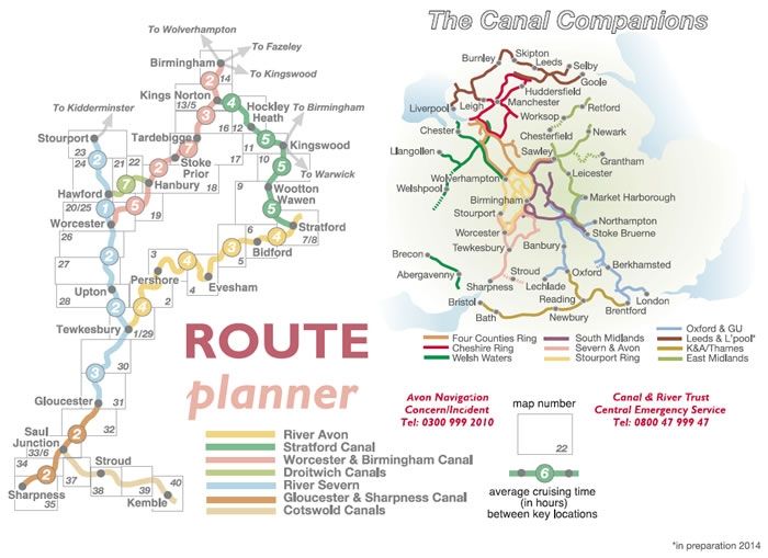 Severn and Avon Pearson Canal Companion - overview