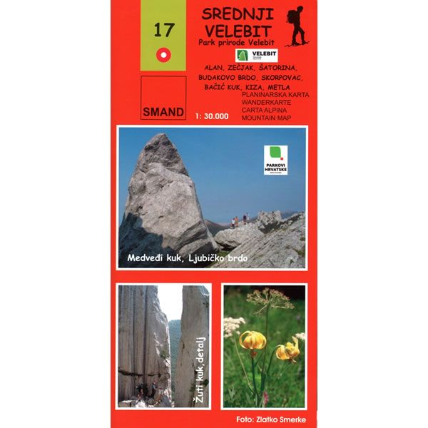 Sjeverni Velebit Walking Map [17]