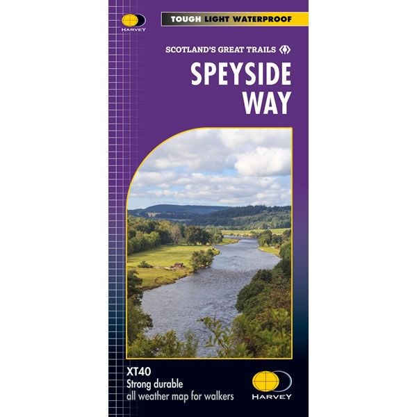 Speyside Way XT40 Harvey Map