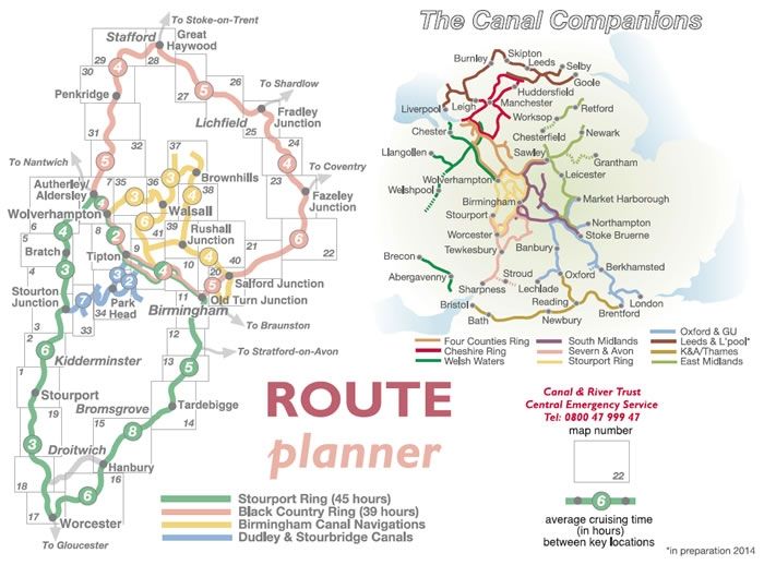 Stourport Ring Pearson Canal Companion - overview