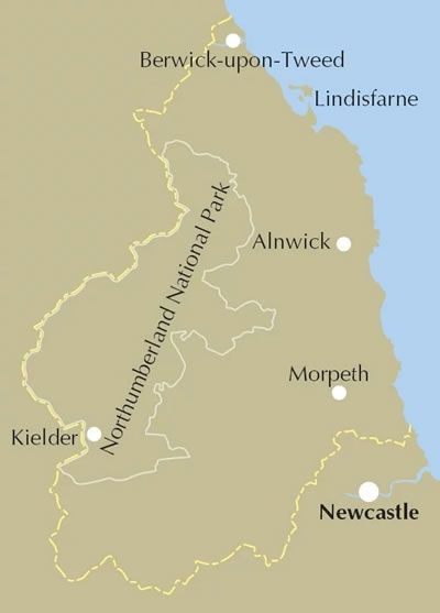 Walking in Northumberland Guidebook - overview