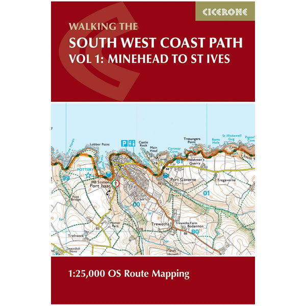 South West Coast Path Map Booklet - Minehead to St Ives