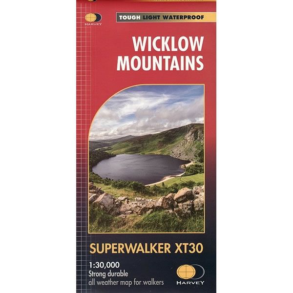 Wicklow Mountains Superwalker Map