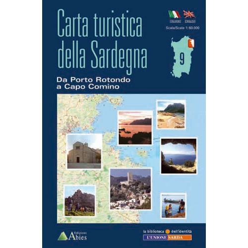 Porto Rotondo to Capo Comino walking map [9]