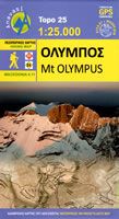 Mt Olympus walking map