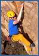 Tafraout rock climbing photograph – Sheriff's Crack (VS 4c) at Maid Marion Rocks