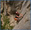 Paklenica rock climbing photograph - Big Wall Speed Climbing Competition -Marko