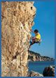Split rock climbing photograph - Brid Sunca, F5c