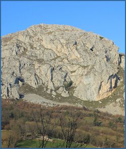 The beautiful crag of Marabio