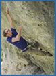 Gorge du Tarn rock climbing photograph – Bar-bitturique, F8a