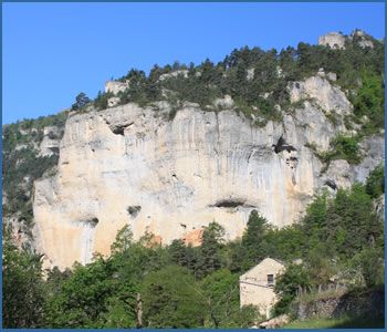 Gorge du Tarn rock climbing photographs