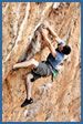 Athens rock climbing photograph - Darda Direct, F8a