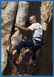 Athens rock climbing photograph - Tritonas, F6a