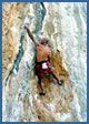 Kalymnos rock climbing photograph - Polifemo F7c
