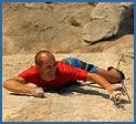 Kalymnos rock climbing photograph - Sparton Wall, F8b+