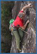 Cap of Dunloe rock climbing photograph - Out of my Reach, HVS 5a