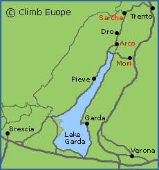 Map of Arco and the Surrounding Area