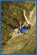 Berdorf rock climbing photograph – Luftikus, F6b
