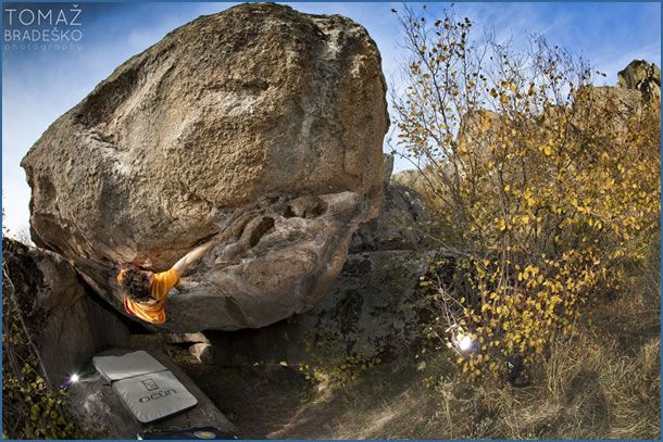 Prilep bouldering photograph - 1