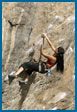 Mexican rock climbing photograph - Alta Tension (5.12a), Los Pericos