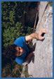 Brasov rock climbing photograph - Postavaru - Blue Water, F6b+