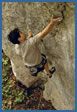 Brasov rock climbing photograph - Tamina - La Messe, F8a+