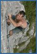 Romania rock climbing photograph - Buces Vulcan - Tarzan 7+ (UIAA grade)