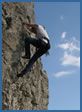 Romania rock climbing photograph - Cetatea Lita - Curry, 7 (UIAA grade)