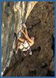 Domusnovas rock climbing photograph - Giorgio Caddeo at San Giovanni sector