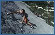 Baunei rock climbing photograph - Aguglia pinnacle