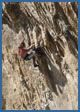 El Chorro rock climbing photograph - Lourdes (F8a)