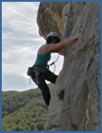 Ibiza rock climbing photograph – Absurd it is (F5c), Egagropilas