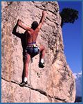 Ibiza rock climbing photograph – Zazusa (F6c+), Egagropilas