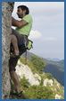 Coll Roig rock climbing photograph - I Want to Break Free (F6b+), near Ripoll and Burga in Catalunya