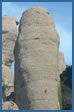 Montserrat rock climbing photograph - Aresta Bruncs, at El Dit crag