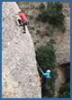 Montserrat rock climbing photograph - Agulles region