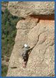 Montserrat rock climbing photograph - GAM (F6a), at Portella Petita crag
