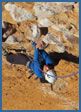 Riglos rock climbing photograph – Fiesta de los biceps, F6c+