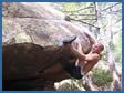 Albarracin bouldering photographs - El Succionador Fb 7c