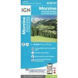 3528 ET - Morzine and Massif du Chablais Walking Map