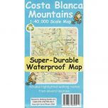 Costa Blanca Mountains Tour and Trail Super-Durable Map